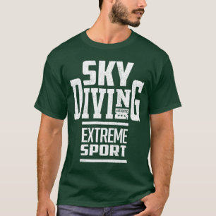 Camiseta Deporte extremo de buceo del cielo