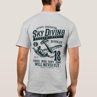 Camiseta Deporte Extremo Paracaidismo