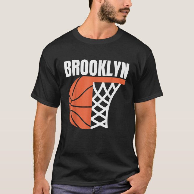 Camiseta Deporte gráfico de la red de baloncesto de la ciud (Anverso)