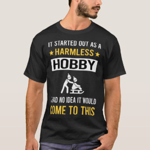 Camiseta Deporte inofensivo de trineo deslizándose