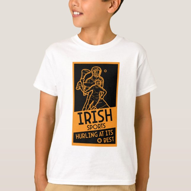 Camiseta Deporte irlandés arrollador (Anverso)