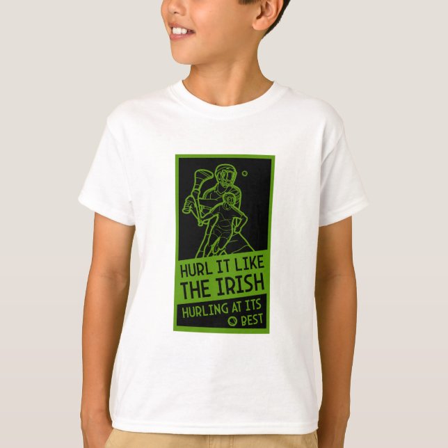 Camiseta Deporte irlandés arrollador (Anverso)
