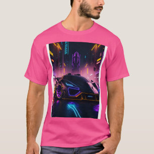 Camiseta Deporte neón oscuro en la ciudad neón japonesa 26
