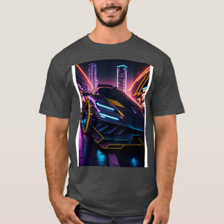 Camiseta Deporte neón oscuro en la ciudad neón japonesa 27