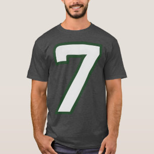 Camiseta Deporte Número 7 Siete amigos divertidos