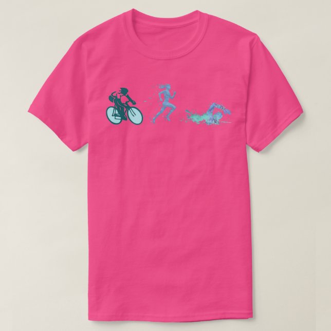 Camiseta Deporte paralímpico de Triatlón (Diseño del anverso)