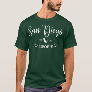 Camiseta Deporte Retro Clásico de San Diego California
