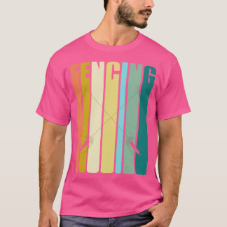 Camiseta Deporte retro de esgrima