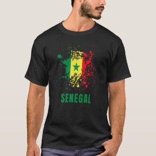 Camiseta Deporte Senegalés Retro Vintage