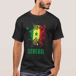 Camiseta Deporte Senegalés Retro Vintage