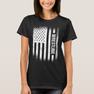 Camiseta Deporte Us Flag Wrestling 4