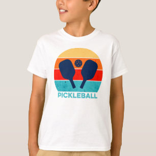Camiseta Deporte Vintage Pickleball paddle y bola