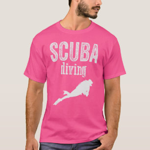 Camiseta Deporte vintage Scuba Buceo Scuba Hombre de buceo 