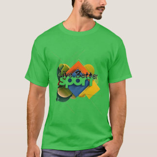 Camiseta Deporte vive mejor amigo chico