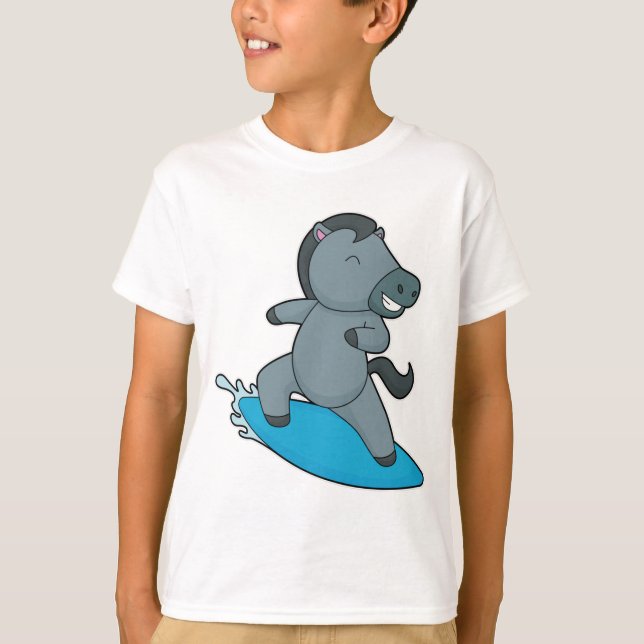 Camiseta Deportes acuáticos de caballos Surfer (Anverso)