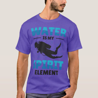 Camiseta Deportes acuáticos de snorkel Espíritu Elemento Bu