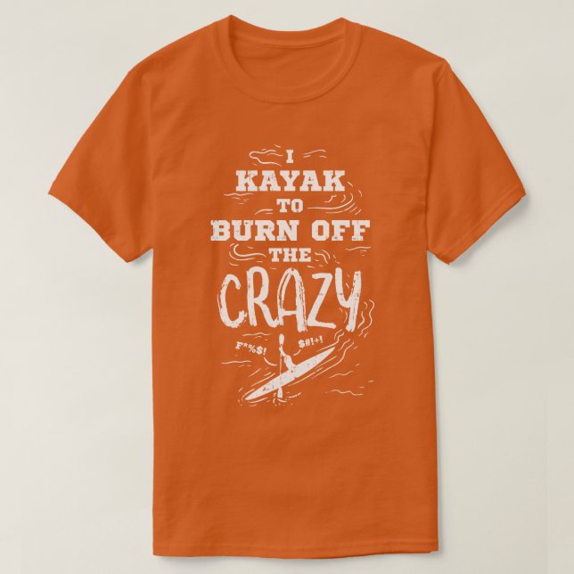 Camiseta Deportes acuáticos en Kayak (Diseño del anverso)