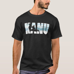 Camiseta Deportes Acuáticos Olas Vintage Canoa