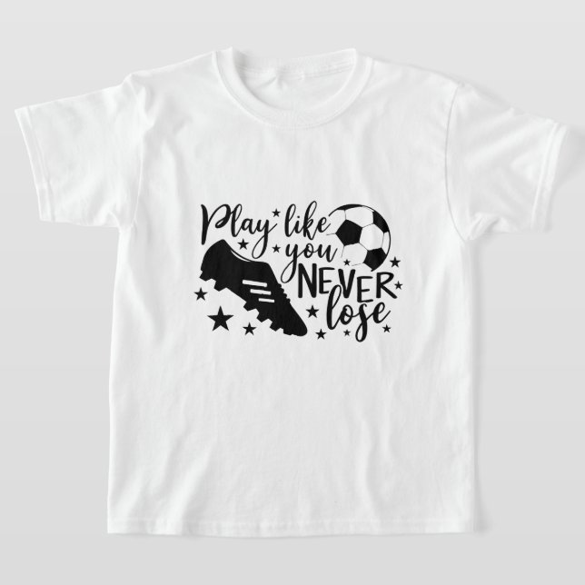 Camiseta deportes de arte inspirador de la palabra (Distribución)