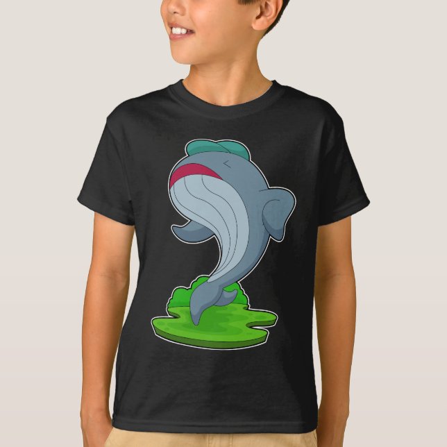 Camiseta Deportes de ballena (Anverso)