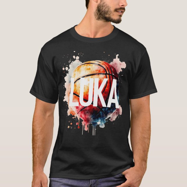 Camiseta Deportes de baloncesto Luka Fan (Anverso)