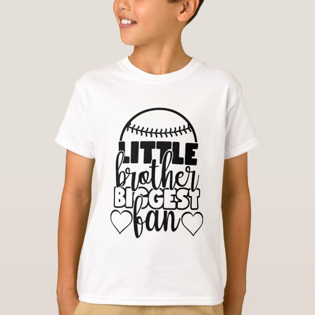 Camiseta Deportes de béisbol pequeño Hermano mayor (Anverso)