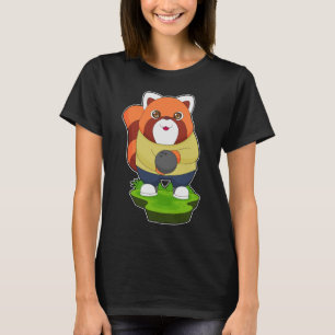 Camiseta Deportes de boliche Red Panda Bowling