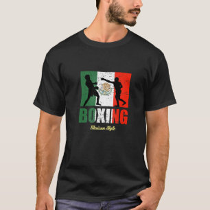 Camiseta Deportes de boxeo de estilo ventilado mexicano