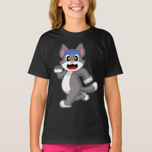 Camiseta Deportes de carreras de gato