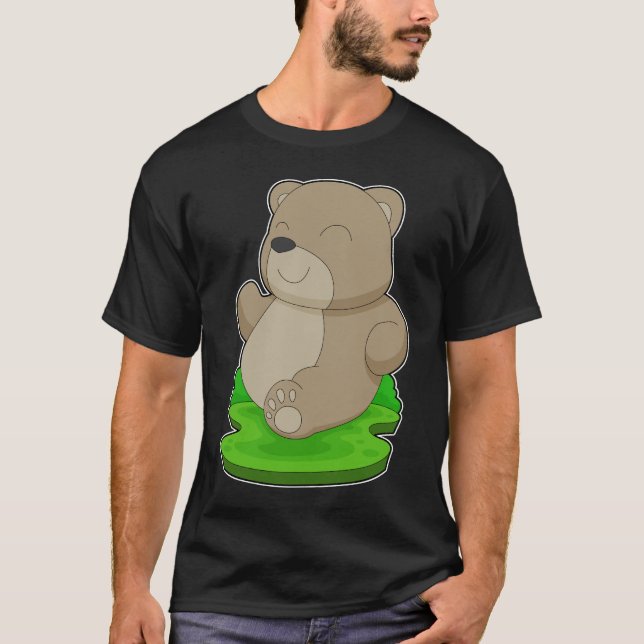 Camiseta Deportes de carreras de oso (Anverso)