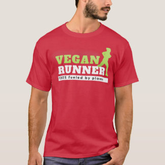 Camiseta deportes de corredores veganos