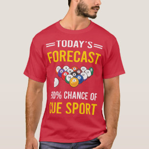 Camiseta Deportes de Cueras de Pronóstico de Hoy