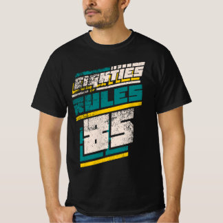 Camiseta Deportes de diseño de los años 80