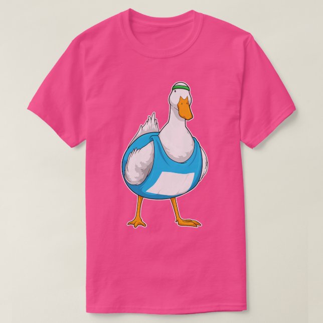 Camiseta Deportes de Duck Runner (Diseño del anverso)