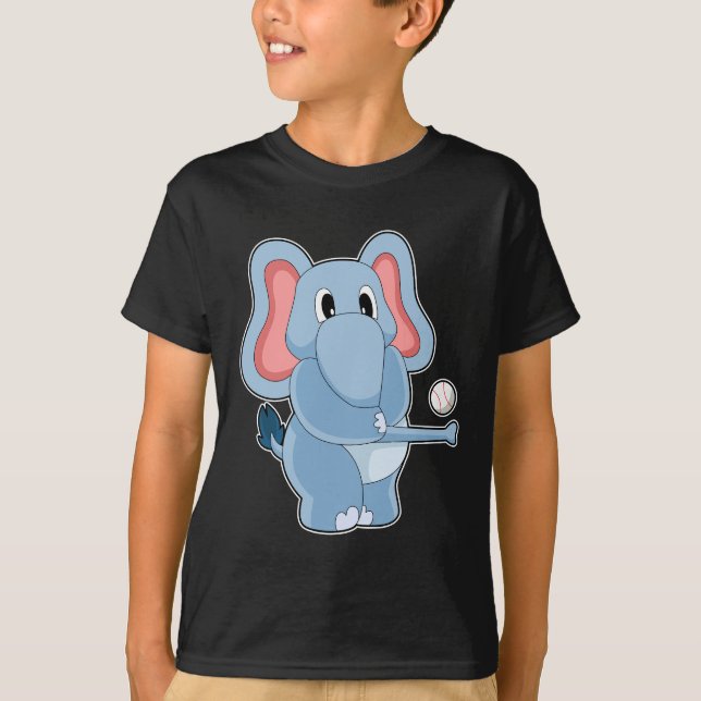 Camiseta Deportes de Elephant Baseball (Anverso)