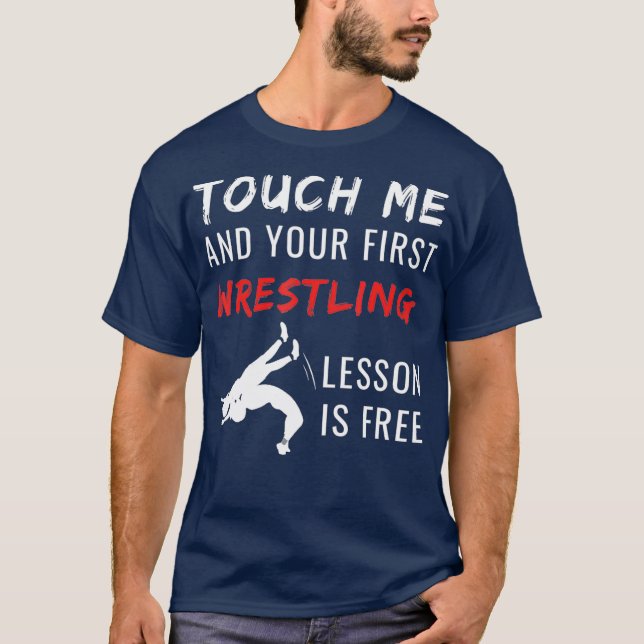 Camiseta Deportes de entrenador de lucha libre TShirt (Anverso)