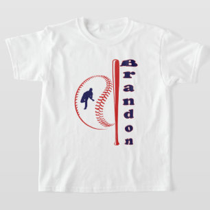 Camiseta Deportes de Estrella de Béisbol