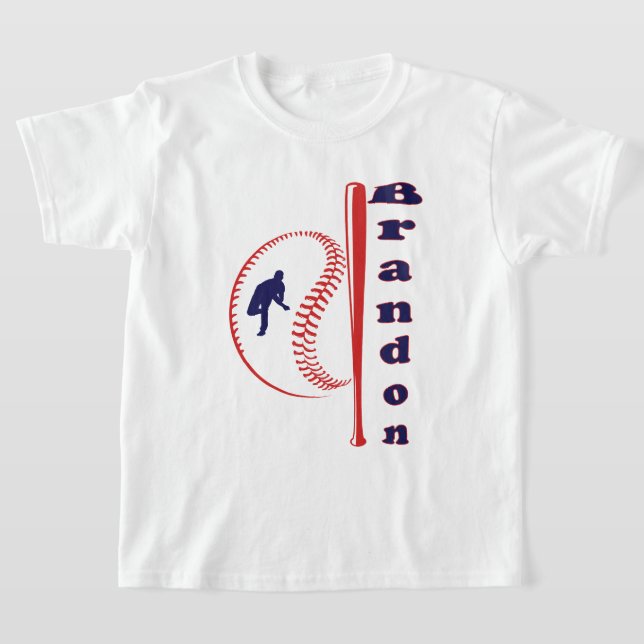 Camiseta Deportes de Estrella de Béisbol (Distribución)