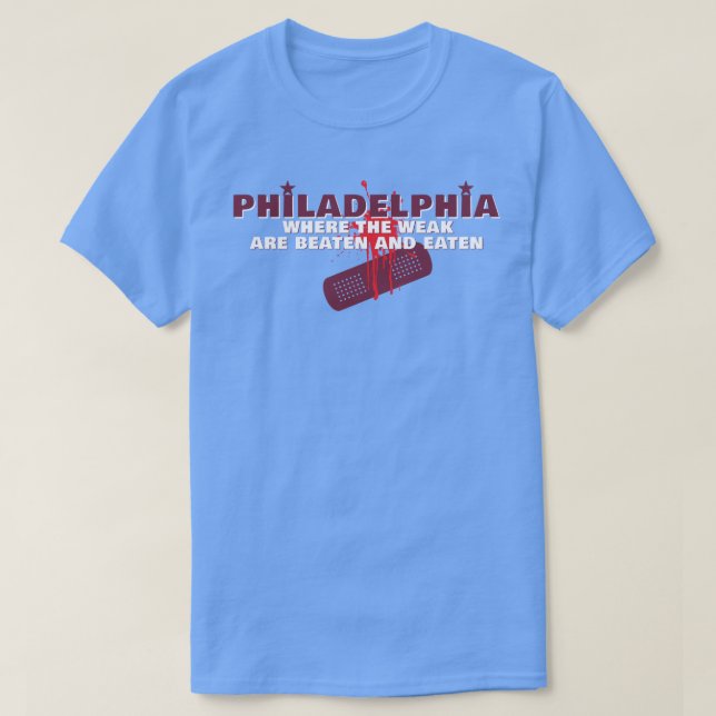 CAMISETA DEPORTES DE FILADELFIA (Diseño del anverso)