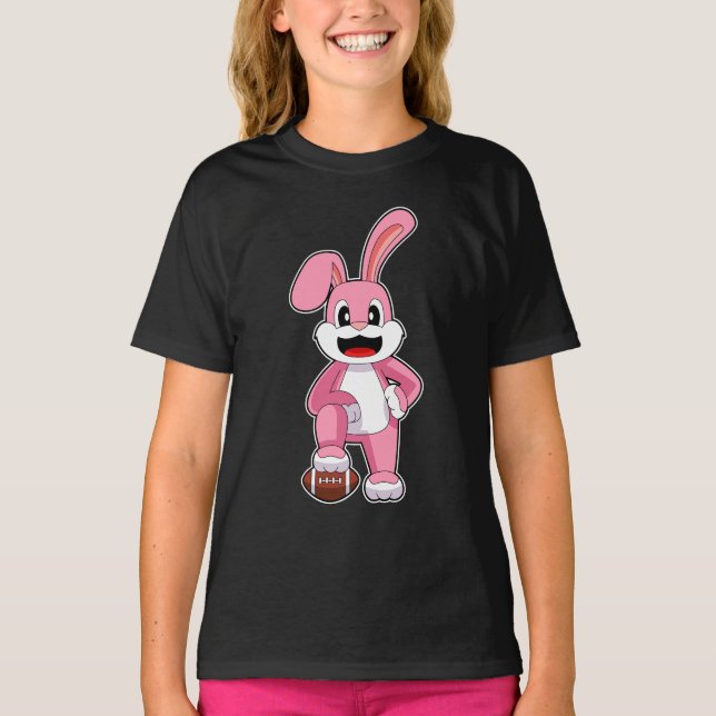 Camiseta Deportes de fútbol americano de conejo (Anverso)