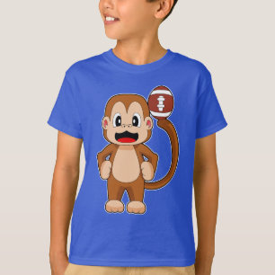 Camiseta Deportes de fútbol americano de mono