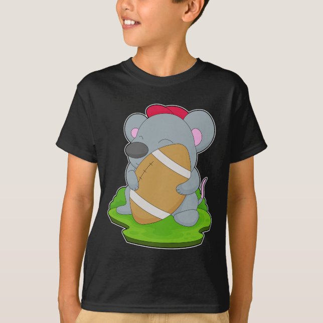 Camiseta Deportes de fútbol americano de ratón (Anverso)