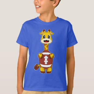 Camiseta Deportes de Fútbol Americano Giraffe