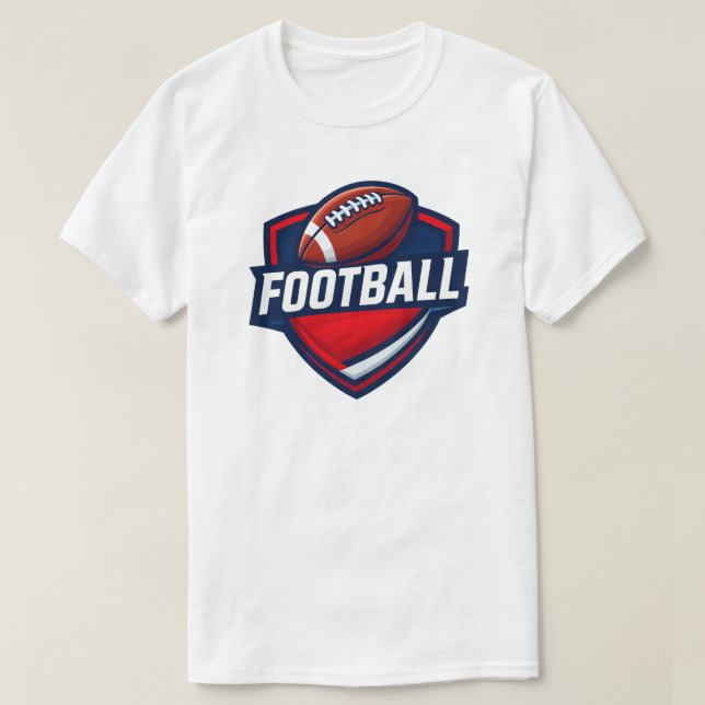 Camiseta Deportes de fútbol americano modernos (Diseño del anverso)