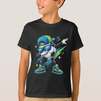 Camiseta Deportes de fútbol con dab cool chicos chicas día 