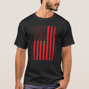 Camiseta Deportes de fútbol de Bandera de Marruecos