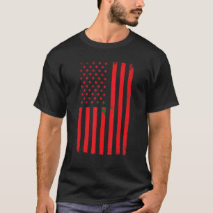 Camiseta Deportes de fútbol de Marruecos Bandera de Marruec