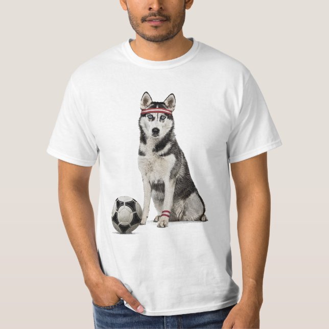 Camiseta Deportes de fútbol Husky (Anverso)