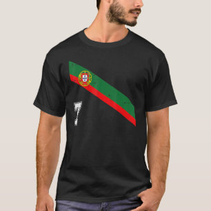Camiseta Deportes de fútbol portugués número 7