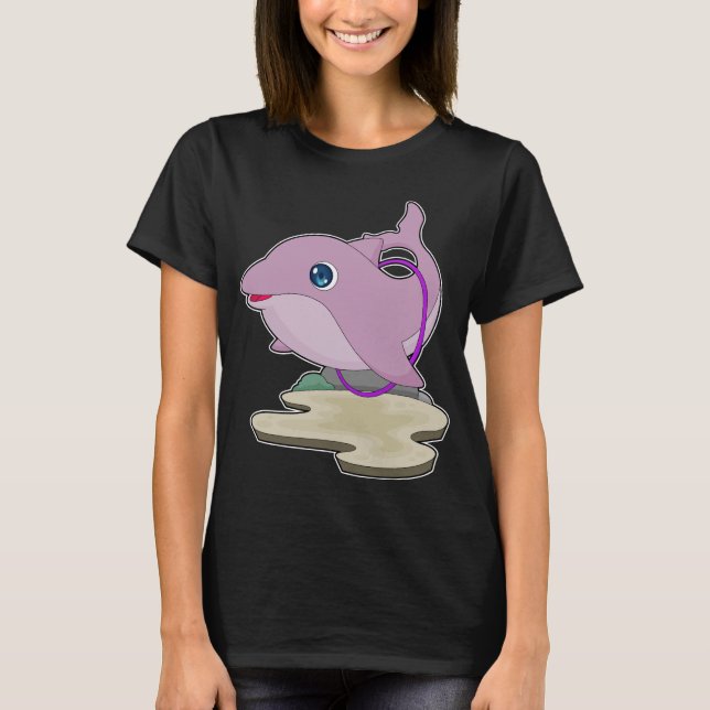 Camiseta Deportes de gimnasia delfines (Anverso)